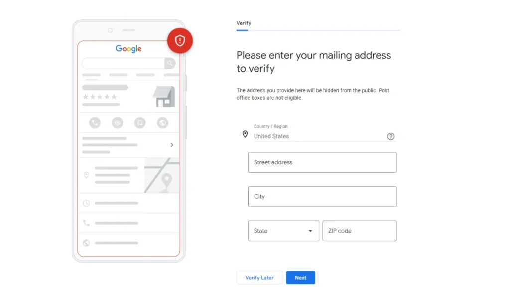Google-business-profile-verification-Mail-address-method
