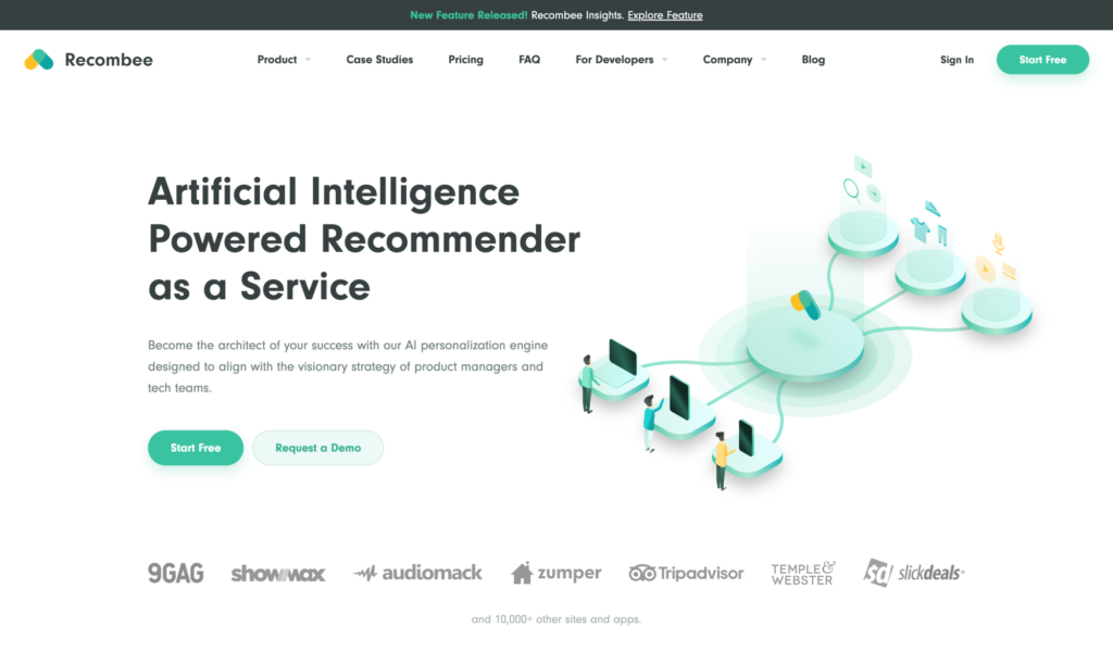 Recombee - AI Tools for E-commerce Startups