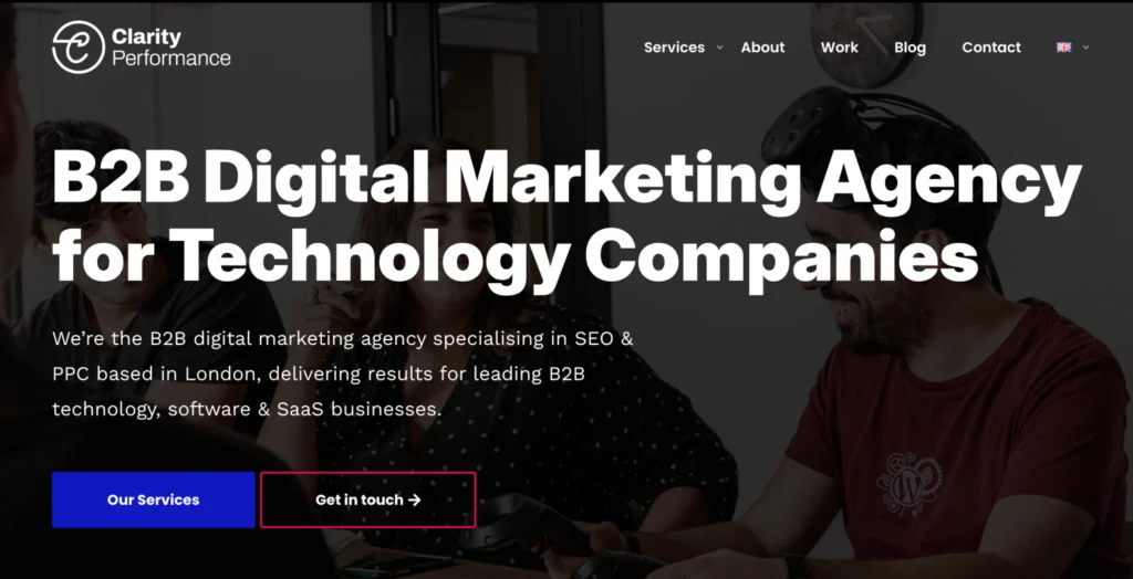 Image - Clarifty Performance B2B SEO Agency