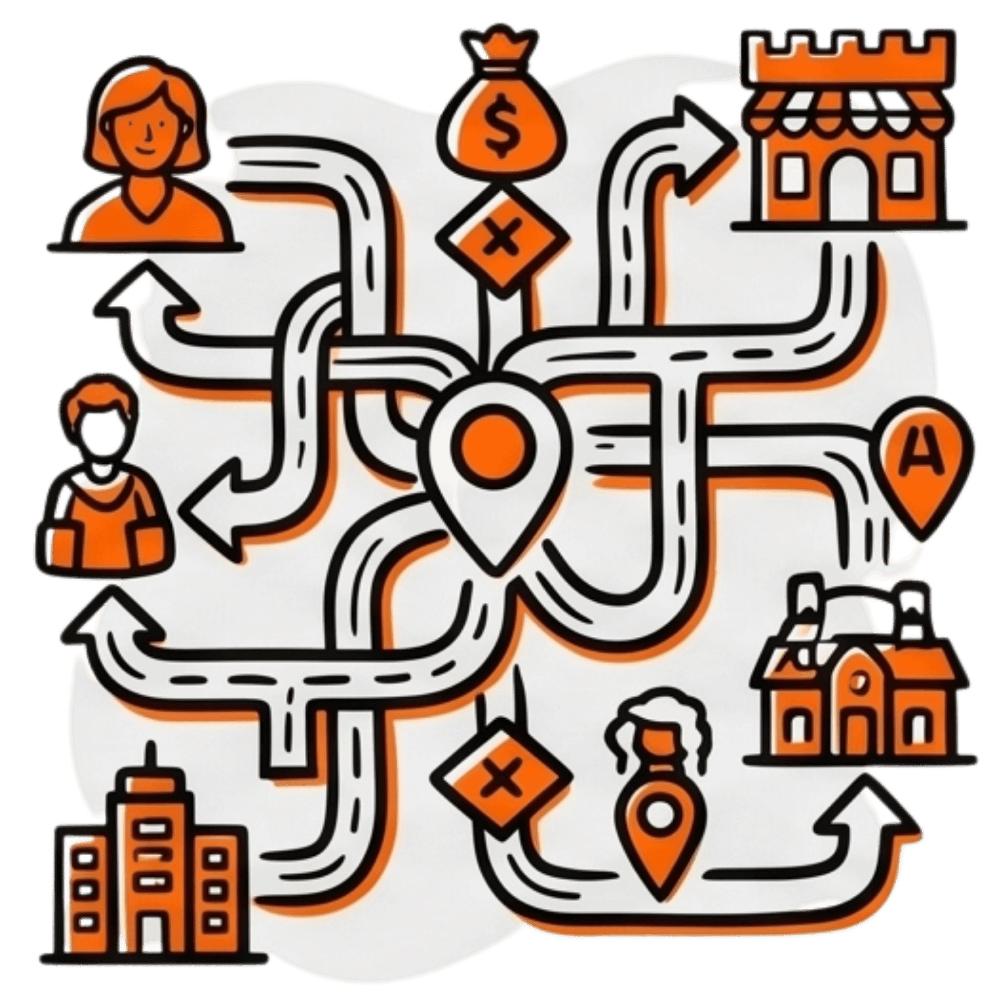 Icon - Complex buyer journeys