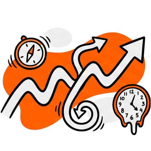Icon - Constant algorithm shifts