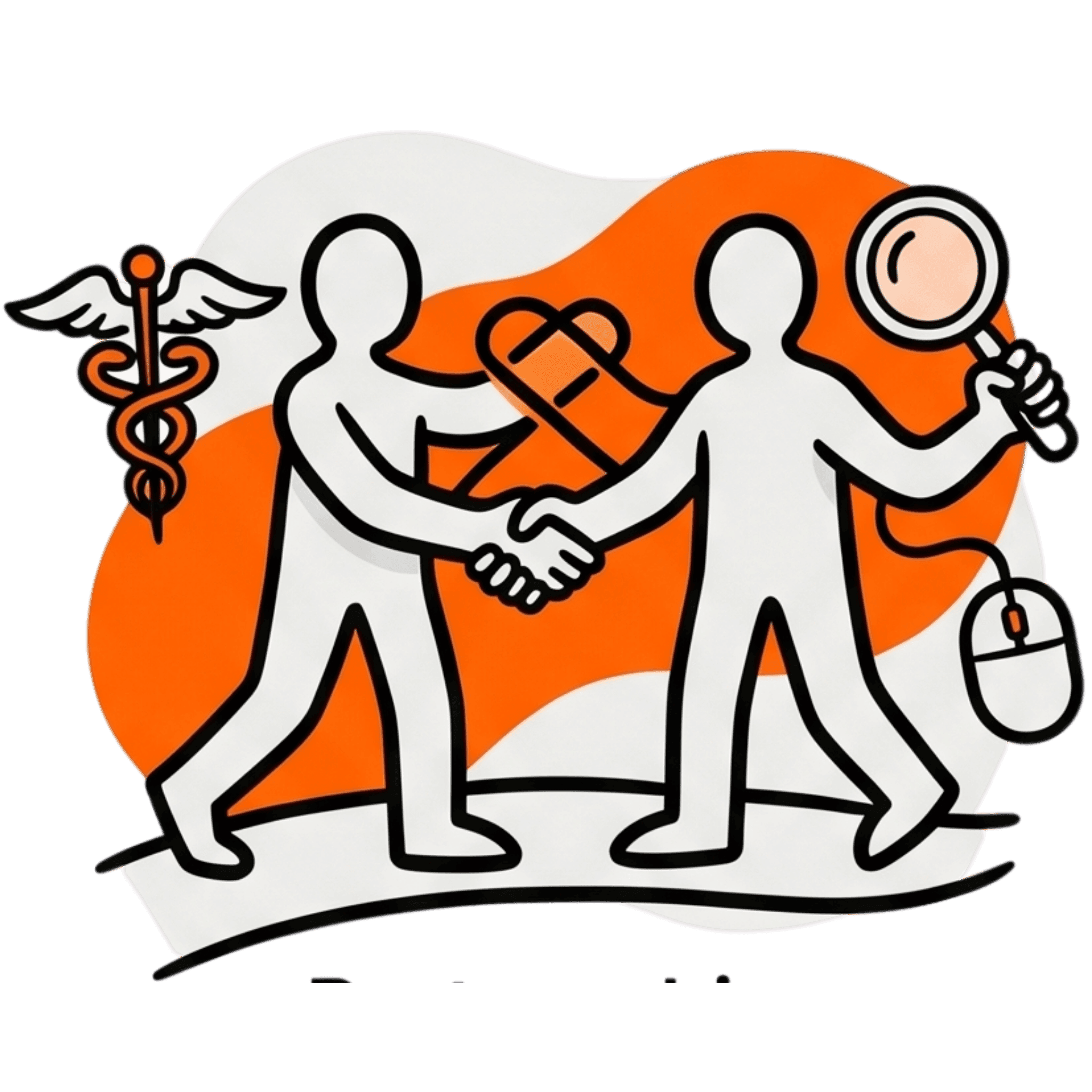 Icon - Partnership, not handoff