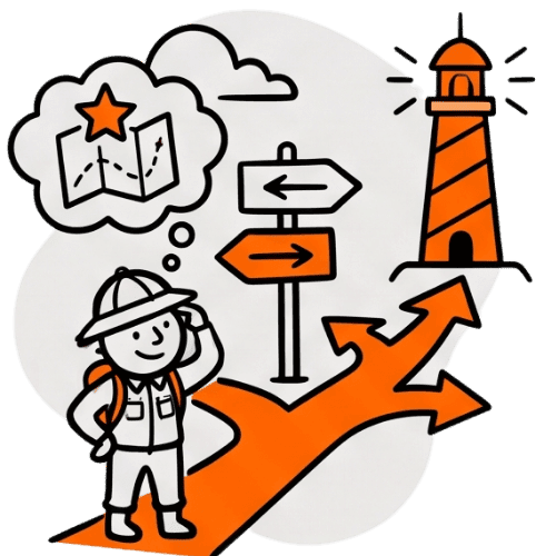 Icon - Clear growth direction